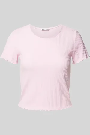 ONLY Regular Fit T-Shirt mit Viskose-Anteil in , Größe L