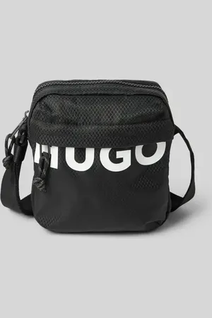 HUGO BOSS Umhängetasche mit Label-Print Modell 