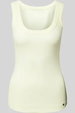 Marc Cain Tanktop mit Label-Applikation in , Größe 34