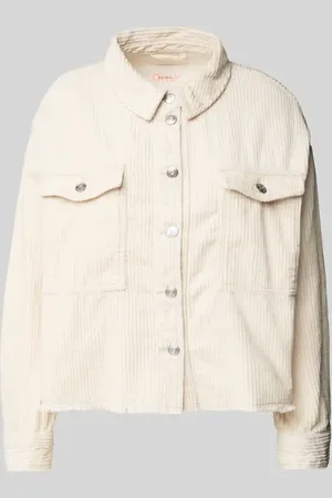 ONLY Oversized Hemdjacke aus reiner Baumwolle Modell 