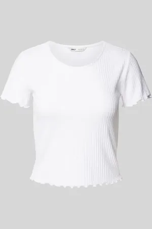 ONLY Regular Fit T-Shirt mit Viskose-Anteil in , Größe L