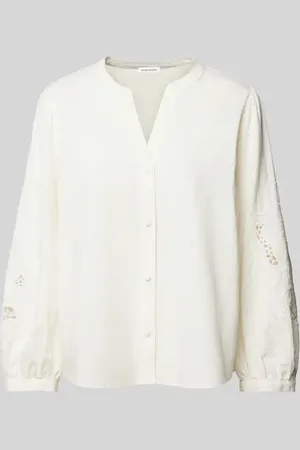 Seidensticker Regular Fit Bluse mit Lochstickerei in , Größe 34