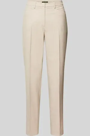 More & More Regular Fit Stoffhose mit Strukturmuster in , Größe 38