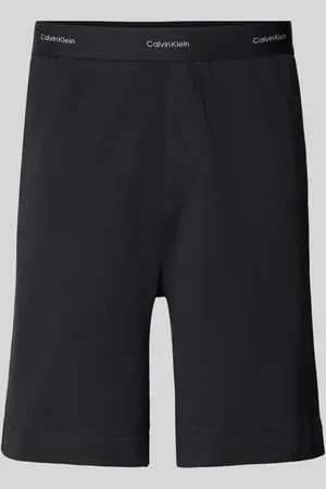 Calvin Klein Regular Fit Shorts mit elastischem Label-Bund in , Größe S