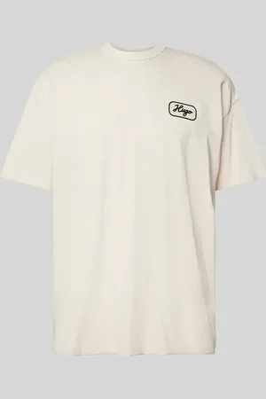 Hugo Blue T-Shirt mit Label-Stitching Modell 