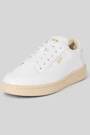 GANT Ledersneaker mit Label-Print Modell 