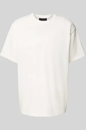 Peak Performance T-Shirt mit geripptem Rundhalsausschnitt in , Größe L