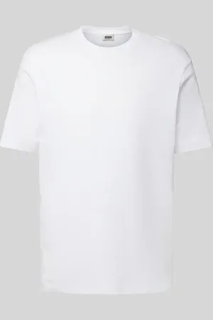 Drykorn T-Shirt mit geripptem Rundhalsausschnitt Modell 