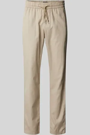 Matinique Regular Fit Leinenhose mit elastischem Bund Modell 