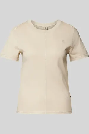 G-Star T-Shirt mit Label-Stitching in , Größe L