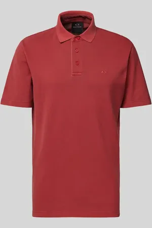 Armani Exchange Poloshirt mit kurzer Knopfleiste in , Größe L