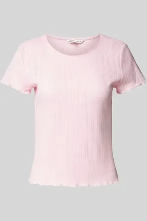 ONLY Regular Fit T-Shirt aus reiner Baumwolle Modell 
