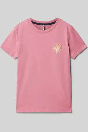 ONLY Regular Fit T-Shirt aus reiner Baumwolle Modell 