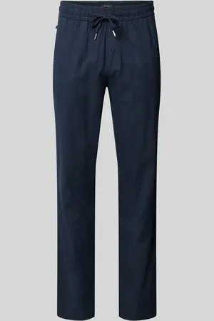 Matinique Regular Fit Leinenhose mit elastischem Bund Modell 