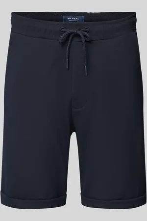 McNeal Regular Fit Sweatshorts mit Strukturmuster in , Größe L