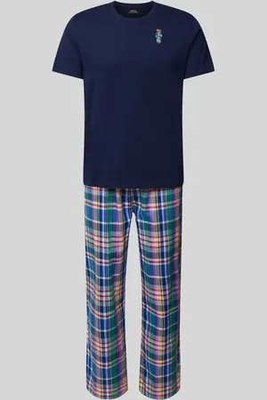Ralph Lauren Pyjama mit Motiv-Stitching in , Größe L