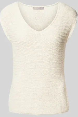 Christian Berg Tanktop in Strick-Optik in , Größe 36
