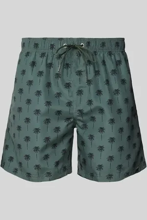 Schiesser Relaxed Fit Badeshorts mit Label-Applikation in , Größe L