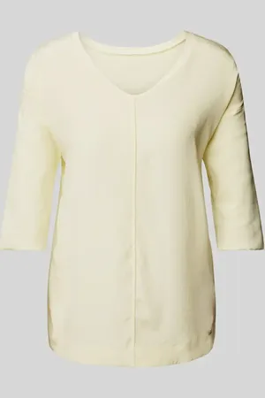 Marc Cain T-Shirt mit Label-Applikation in , Größe 34