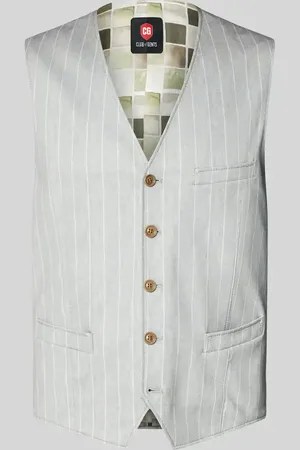 Club of Gents Weste mit Leistentaschen Modell 