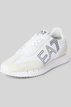 EA7 Sneaker mit Label-Print Modell 
