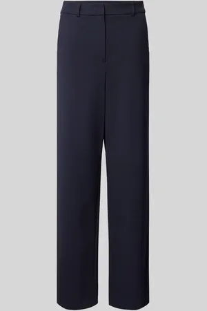 Comma, Straight Leg Stoffhose mit Gürtelschlaufen in , Größe 38