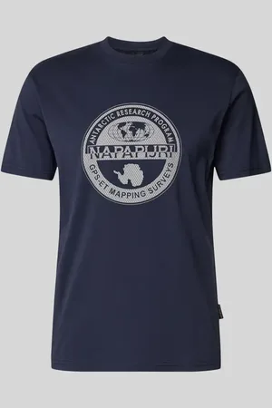 Napapijri T-Shirt mit Label-Print in , Größe L
