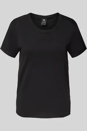 G-Star T-Shirt mit Label-Stitching in , Größe L