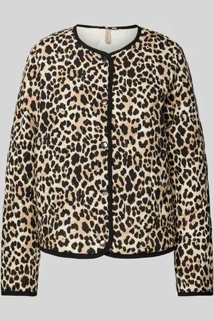 soyaconcept Steppjacke mit Rundhalsausschnitt Modell 