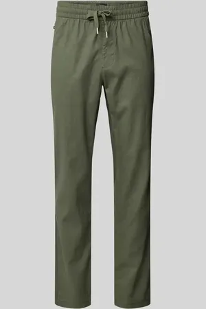 Matinique Regular Fit Leinenhose mit elastischem Bund Modell 