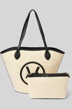 VALENTINO Shopper mit Logo-Badge Modell 