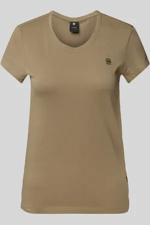 G-Star T-Shirt mit Label-Stitching Modell 