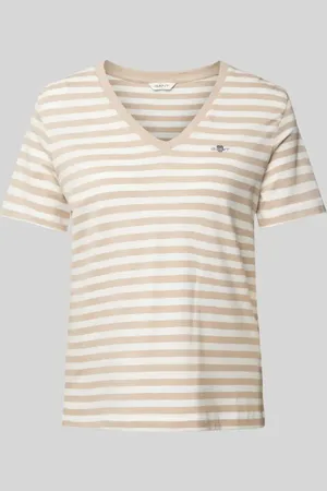GANT T-Shirt mit Label-Stitching in , Größe L