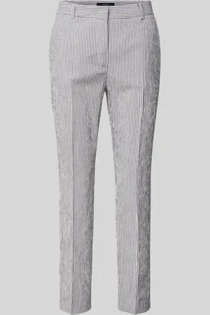 Max Mara Slim Fit Stoffhose mit verkürztem Schnitt Modell 