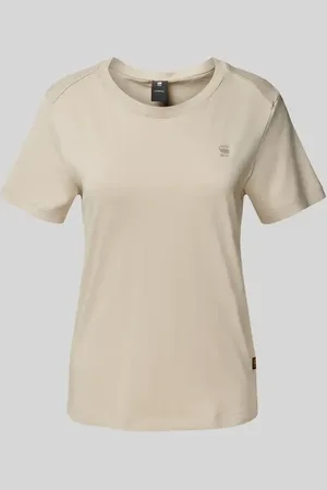 G-Star T-Shirt mit Label-Stitching in , Größe L