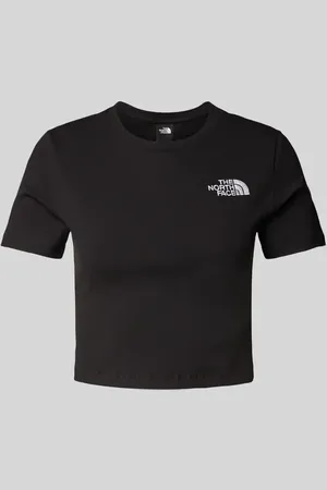 The North Face Cropped T-Shirt mit Label-Stitching in , Größe L