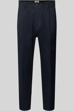 Drykorn Tapered Fit Bundfaltenhose mit elastischem Bund Moodell 