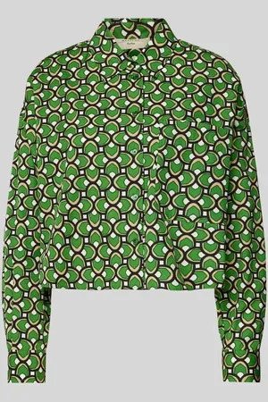 Max Mara Regular Fit Bluse mit Hemdblusenkragen Modell 