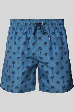 Schiesser Relaxed Fit Badeshorts mit Label-Applikation in , Größe L