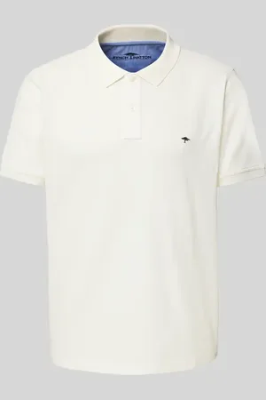 Fynch-Hatton Regular Fit Poloshirt mit Logo-Stitching in , Größe 3XL
