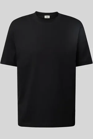 Drykorn T-Shirt mit geripptem Rundhalsausschnitt Modell 