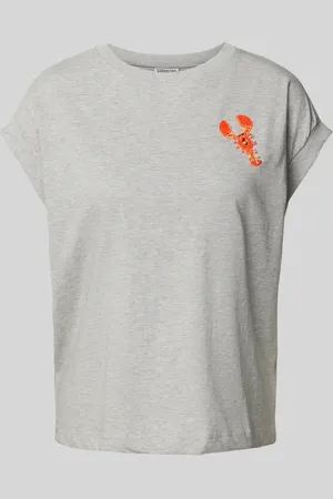 Essentiel Antwerp T-Shirt mit Motiv-Stitching Modell 