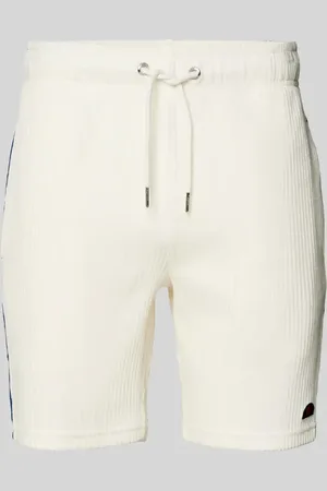 Ellesse Regular Fit Cordshorts mit Logo-Badge Modell 