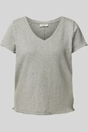 Marc O’ Polo T-Shirt mit abgerundetem V-Ausschnitt in , Größe S