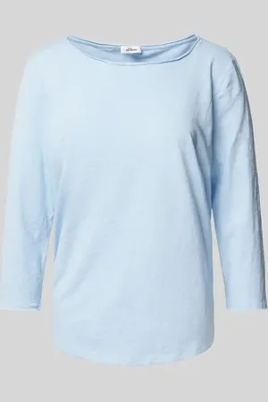 QS by s.Oliver Relaxed Fit 3/4-Shirt aus reiner Baumwolle in , Größe 34