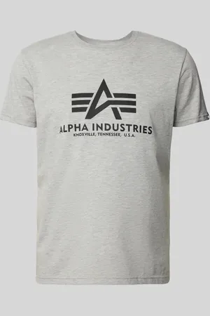 Alpha Industries T-Shirt aus reiner Baumwolle in , Größe L