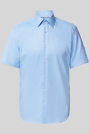 HUGO BOSS Regular Fit Business-Hemd mit 1/2-Arm Modell 