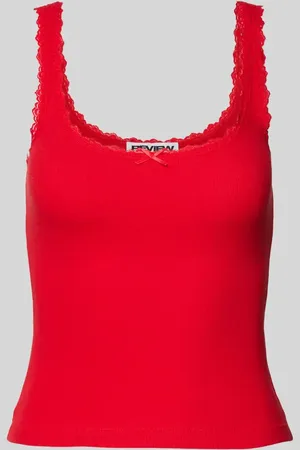 Review Tanktop mit Schleifen-Detail in , Größe L