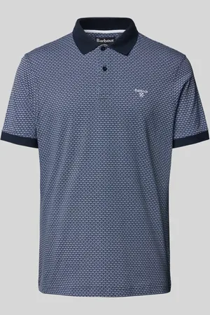 Barbour Regular Fit Poloshirt mit Label-Stitching Modell 