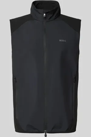 HUGO BOSS Weste mit Label-Print Modell 